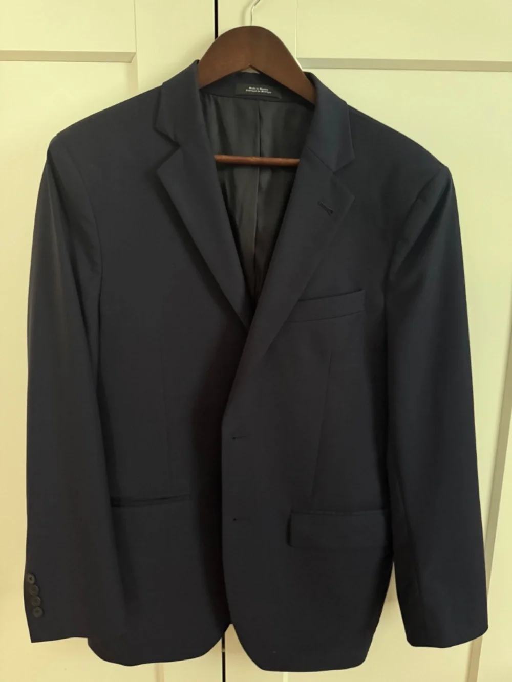 Norstrom Navy Tech-Smart Trim Fit Sport Coat - 40S   NWT